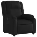 Fauteuil inclinable Noir Similicuir