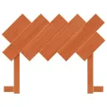 Tête de lit cire marron 100 cm bois massif de pin