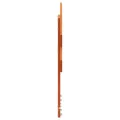 Tête de lit cire marron 100 cm bois massif de pin
