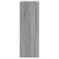 Armoire à chaussures sonoma gris 60x34x96,5cm bois d'ingénierie