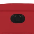 Fauteuil inclinable électrique Rouge Similicuir