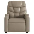 Fauteuil inclinable électrique Cappuccino Similicuir