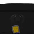 Fauteuil de massage inclinable électrique noir similicuir