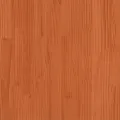 Lit superposé cire marron 75x190 cm bois de pin massif