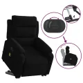 Fauteuil inclinable de massage électrique noir velours