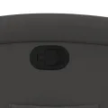 Fauteuil inclinable gris cuir véritable