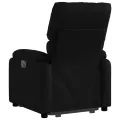 Fauteuil inclinable électrique noir similicuir