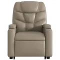 Fauteuil inclinable de massage Cappuccino Similicuir