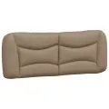 Coussin de tête de lit cappuccino 140 cm similicuir