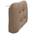 Coussin de tête de lit cappuccino 140 cm similicuir