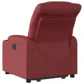 Fauteuil inclinable Rouge bordeaux Similicuir