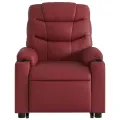 Fauteuil inclinable Rouge bordeaux Similicuir