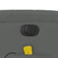 Fauteuil inclinable de massage électrique gris foncé tissu