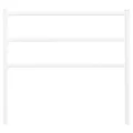 Tête de lit métal blanc 100 cm