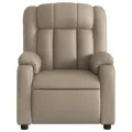 Fauteuil inclinable électrique Cappuccino Similicuir