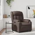 Fauteuil inclinable Marron Similicuir