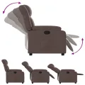 Fauteuil inclinable Marron Similicuir