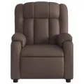Fauteuil inclinable Marron Similicuir
