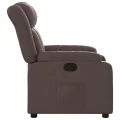 Fauteuil inclinable Marron Similicuir