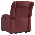 Fauteuil inclinable Rouge bordeaux Similicuir