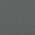 Ensemble de canapés 2 pcs coussins gris foncé tissu