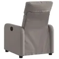 Fauteuil inclinable Taupe Tissu