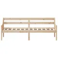 Lit de jour 90x200 cm Bois de pin massif