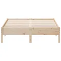 Cadre de lit 120x190 cm Bois de pin massif
