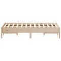 Cadre de lit 120x190 cm Bois de pin massif