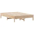 Cadre de lit 120x190 cm Bois de pin massif