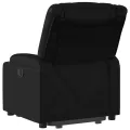 Fauteuil inclinable Noir Similicuir