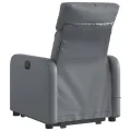 Fauteuil inclinable de massage Gris Similicuir