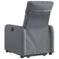 Fauteuil inclinable Gris Similicuir