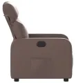 Fauteuil inclinable Marron Similicuir