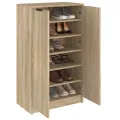 Armoire à chaussures Chêne sonoma 59x35x100cm Bois d'ingénierie