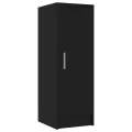 Armoire à chaussures Noir 32x35x92 cm Aggloméré