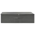 Boîte de rangement Tissu 70x40x18 cm Anthracite