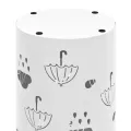 Porte-parapluie Design Parapluies Acier Blanc