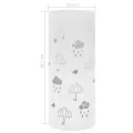 Porte-parapluie Design Parapluies Acier Blanc