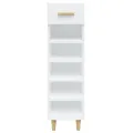 Armoire à chaussures Blanc 30x35x105 cm Bois d'ingénierie