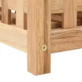 Porte-parapluie 18 x 18 x 50 cm Bois de noyer massif