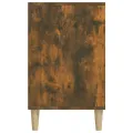 Armoire à chaussures Chêne fumé 102x36x60 cm Bois d'ingénierie