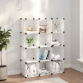 Cubes de rangement 12 pcs Transparent PP