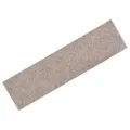 Tapis d'escalier autocollants Rectangulaire 15pcs 76x20cm Crème