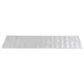 Tapis d'escalier autocollants Rectangulaire 15pcs 76x20cm Crème