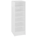 Armoire à chaussures Blanc 31,5x35x90 cm Aggloméré