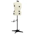 Mannequin de robe ajustable pour femme Crème L Taille 44-50