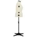 Mannequin de robe ajustable pour femme Crème L Taille 44-50