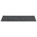 Tapis d'escalier autocollants Rectangulaire 15 pcs 76x20cm Gris