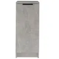 Armoire à chaussures Gris béton 30x35x70 cm Bois d'ingénierie